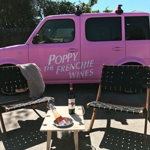Poppy The Frenchie vegan wine